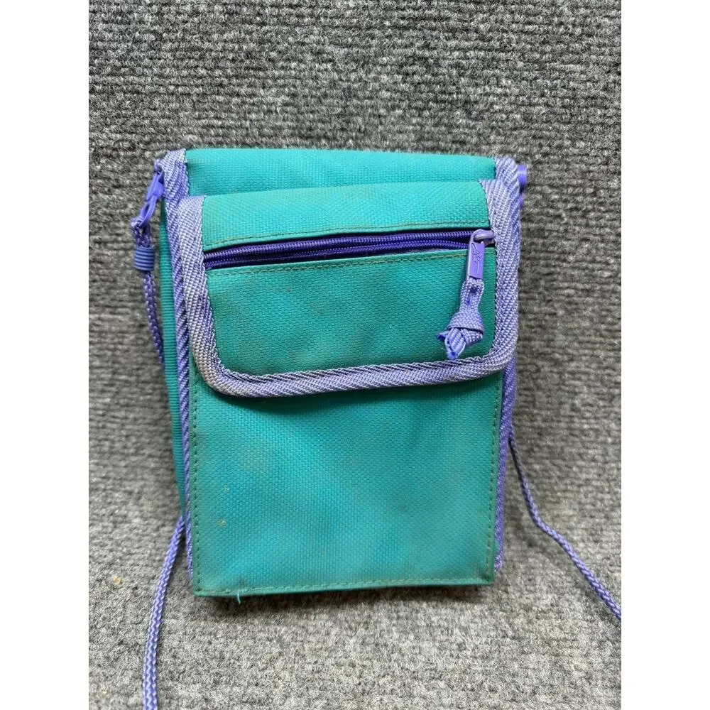 Pokemon Pikachu Kids Shoulder Bag Gotta Catch Em All Blue Vintage
